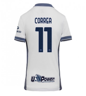Inter Milan Joaquin Correa #11 Udebanetrøje Dame 2024-25 Kort ærmer
